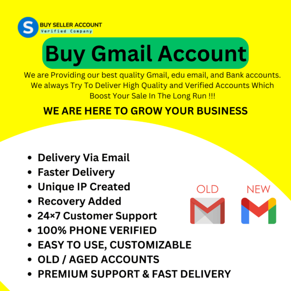 Buy Old Gmail Accounts