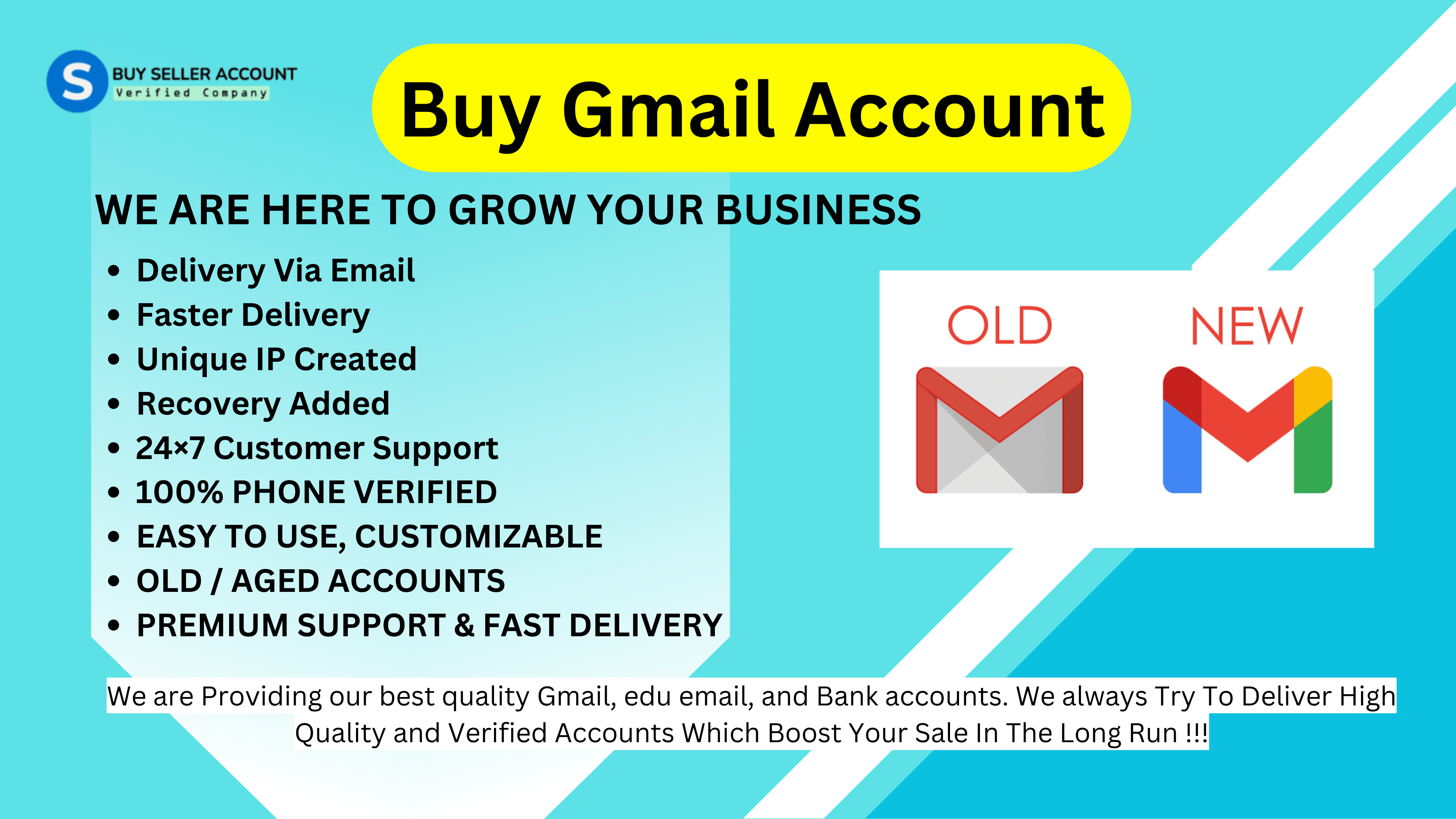 Buy old Gmail Accounts