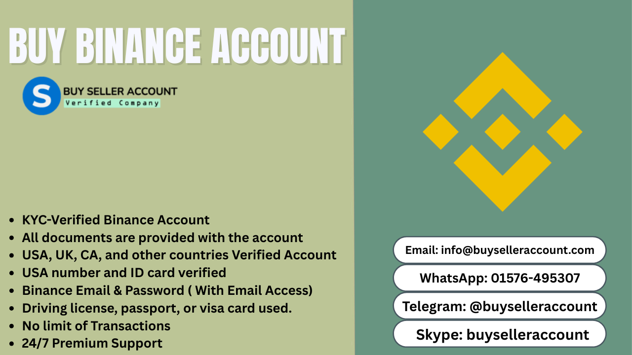 Buy Verified Binance Account