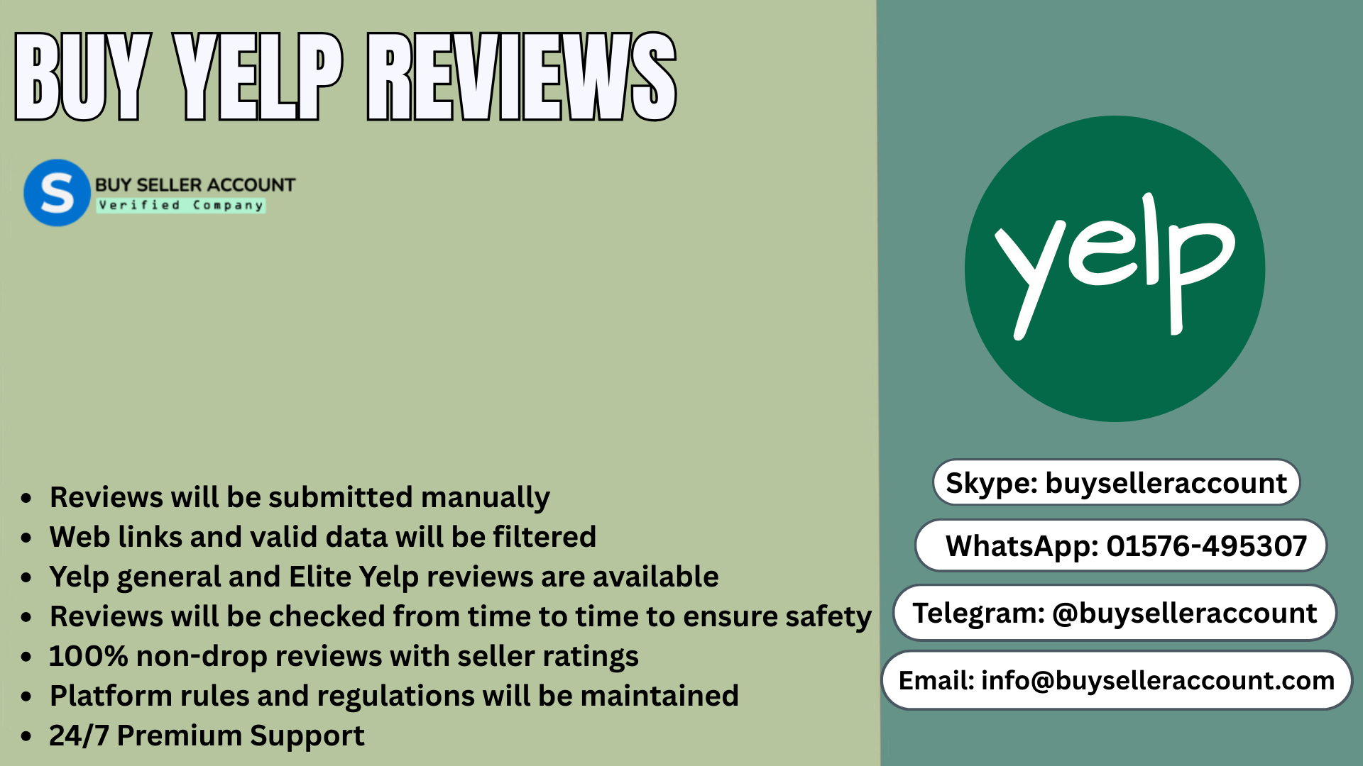 Buy Yelp & Elite yelp Reviews
