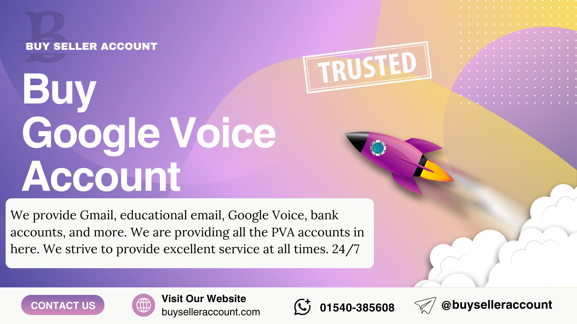 Buy Google Voice Accounts